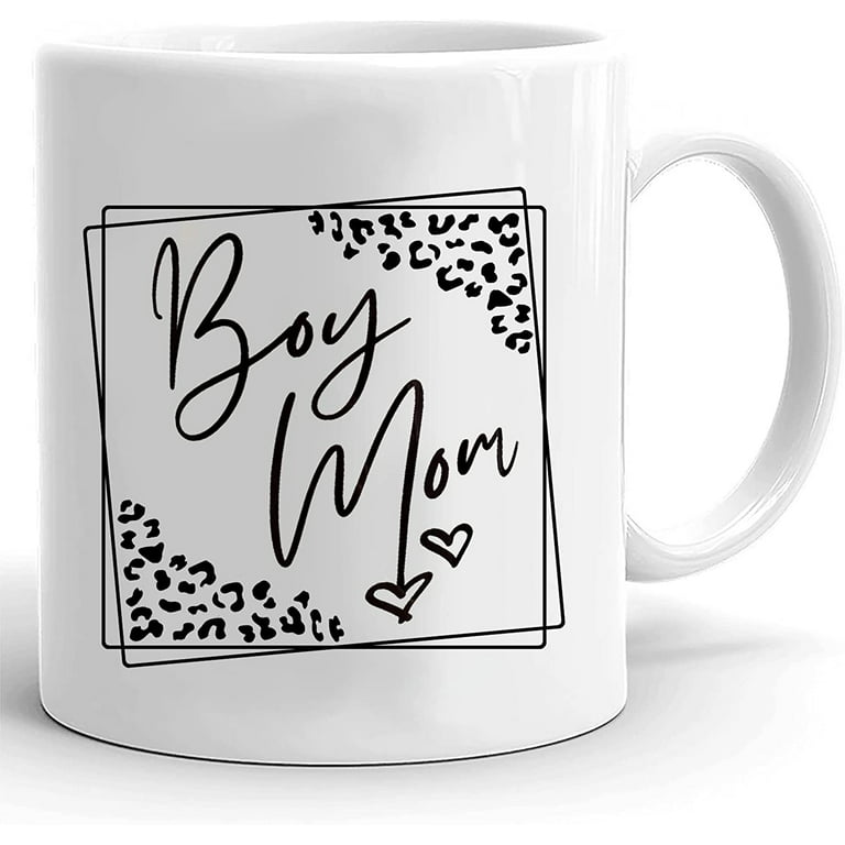  SuBin shop Boy Mom Rainbow Coffee Mug - Gift For Boy