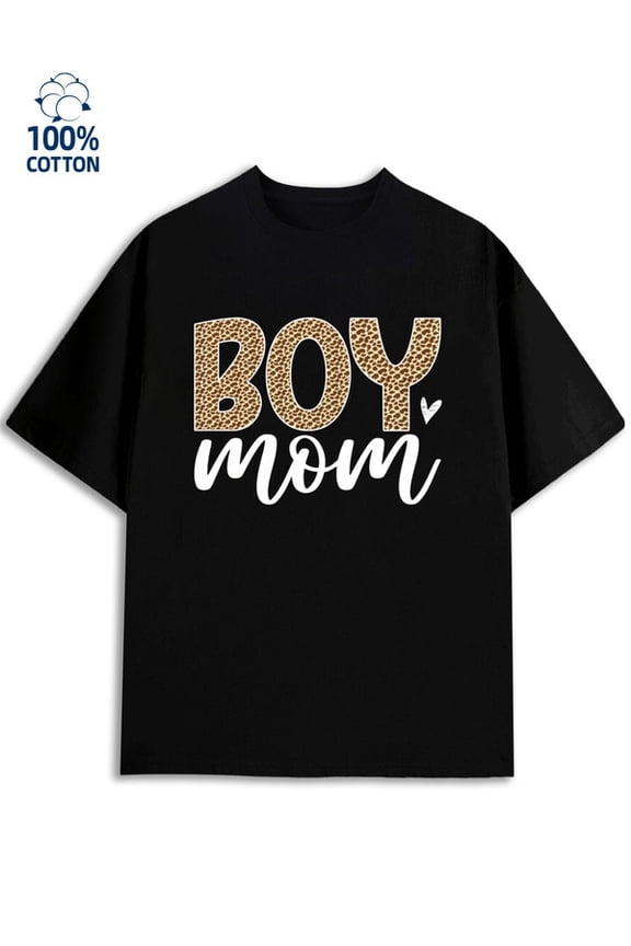 Boy Mom Tee for men lovers black Casual sportswear y2k gift Basic Unisex Shirt Graphic Tee tshirts Classic Unisex Shirt Graphic tshirts Fashion Unisex Shirt Graphic Tee tshirts