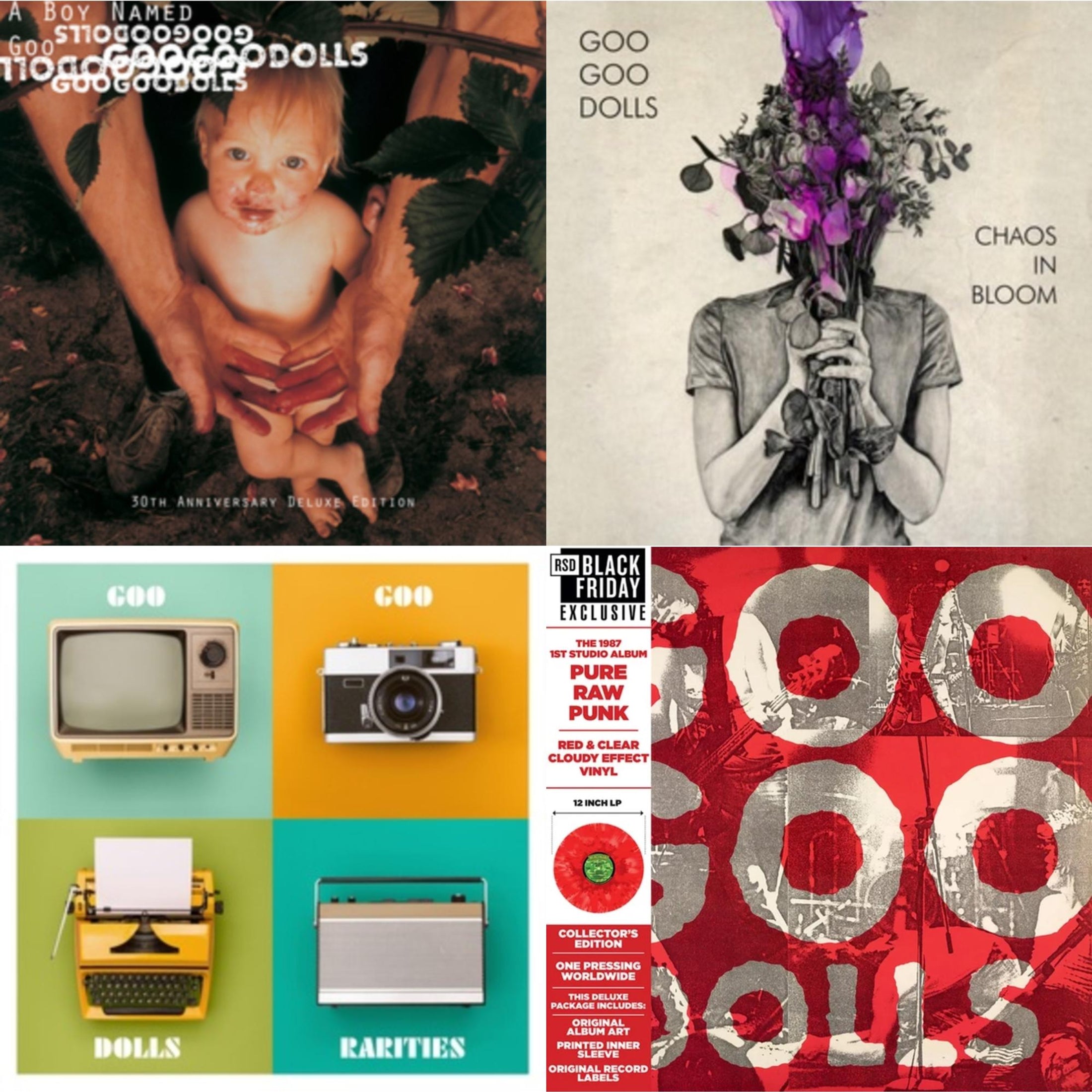 Boy Named Goo (X) (30Th Anniversary/Deluxe/2LP) & Chaos In Bloom 