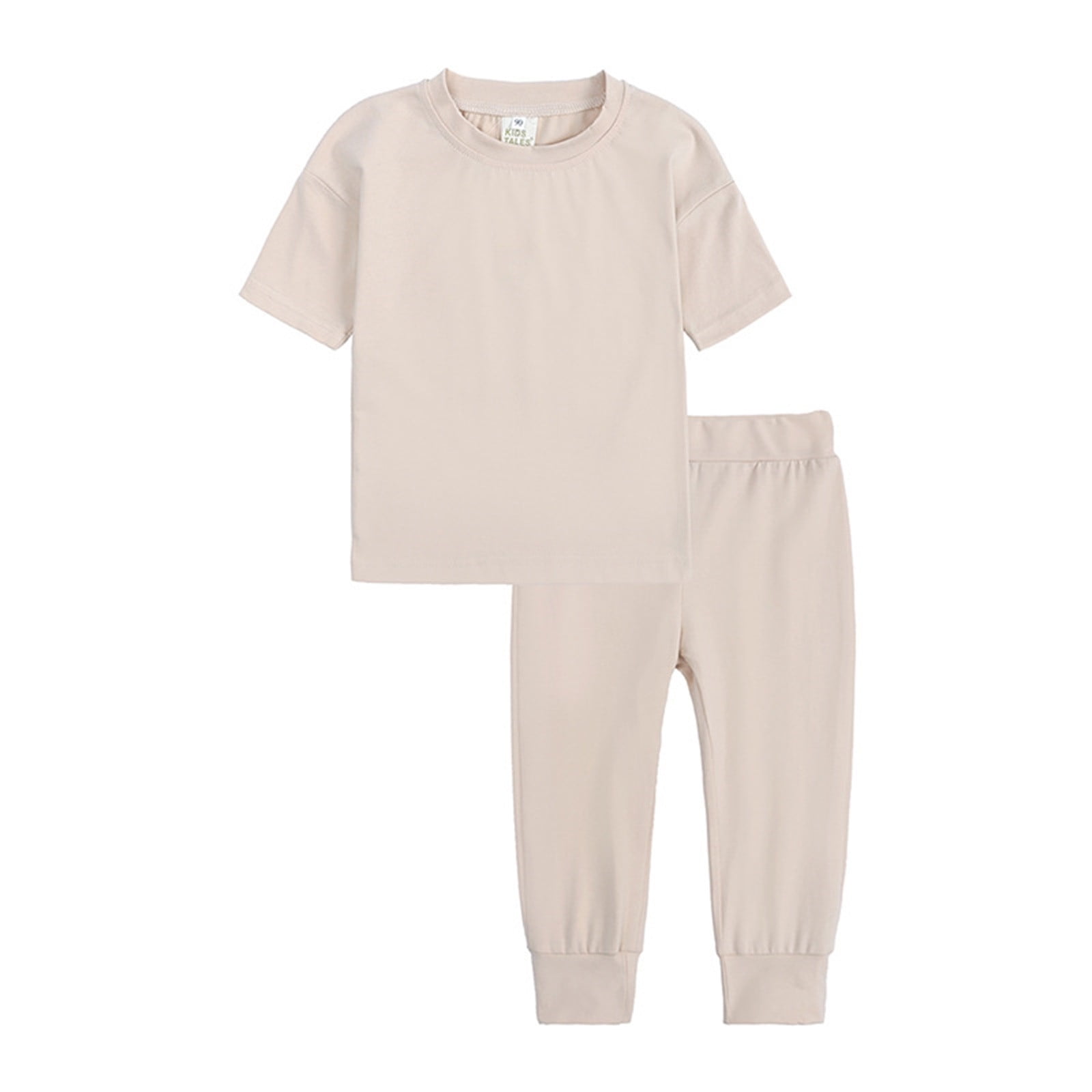 Boy Outfit Set Pullover T Shirts + Shorts Set Comfortable Daily Wear ...