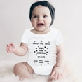 thumbnail image 1 of Boy Outfits Funny Cartoon Print Bodysuit Short Sleeve Baby Girl Clothes for 3-6 Months, 1 of 5
