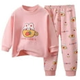 thumbnail image 1 of Boy Pajamas Boy Girls Long Sleeve Comfort Suit Kids Clothes Toddler Children Sleepwear Boys Pjs Pink 2 Years-3 Years, 1 of 2