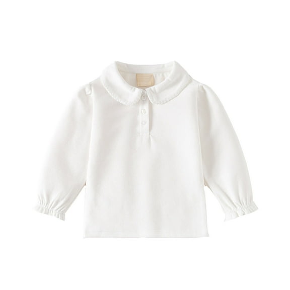 Boy Polo Shirt Long Sleeve Polo Boys Beige Shirt for Boys Rugby Shirts for Kids Boy