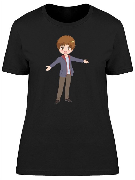 Boy Pose T-Shirt Women -Image by Shutterstock, Female Large