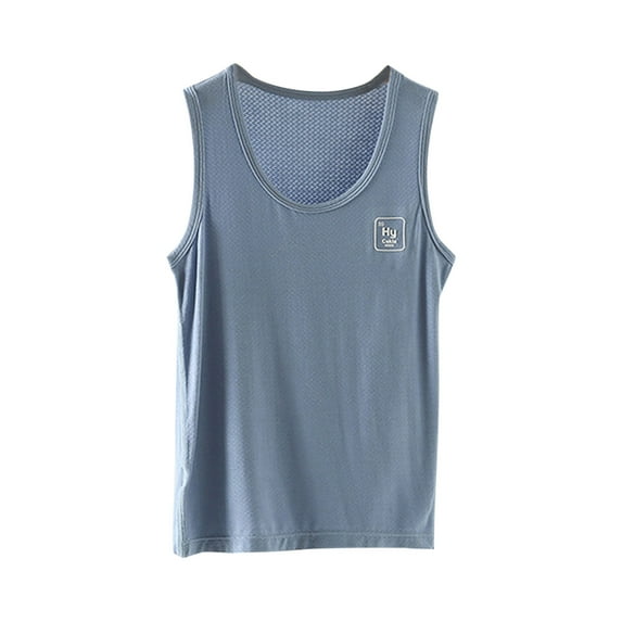 Boy Racerback Tank Top Cartoon Print Round Neck Vest Casual Soft Comfortable Tanks