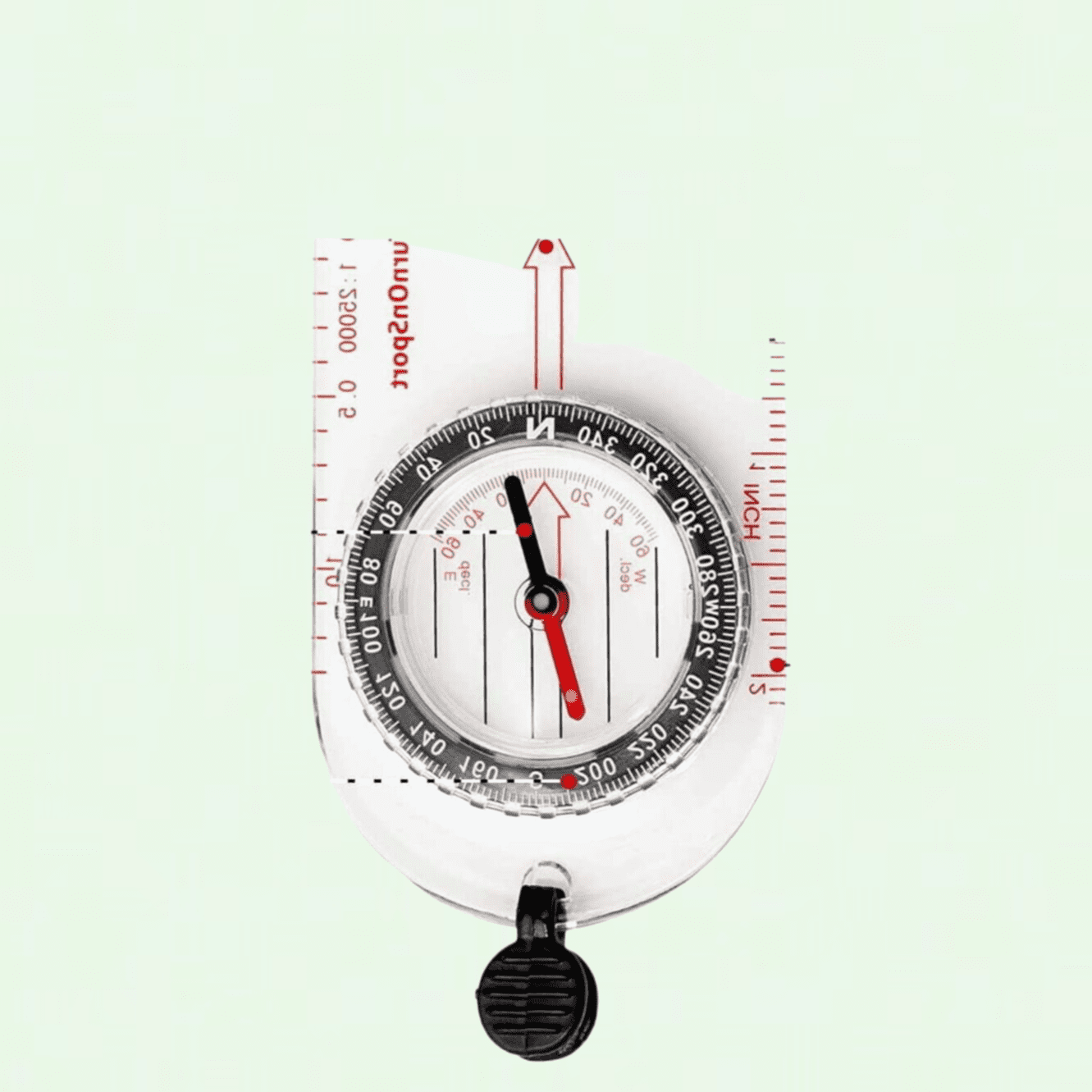 Boy Scout Hiking Compass | Orienteering Compass for Kids Map Navigation - Small Survival Compass - Waterproof & Lightweight Small Survival Compass - Mini Camping Compass - Kids Camping Kit