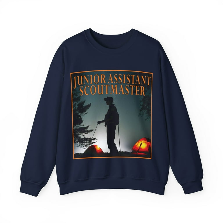 Boy Scout Junior Assistant Scoutmaster Heavy Blend Crewneck Sweatshirt Walmart