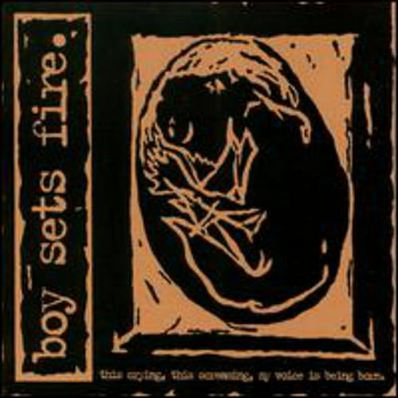 Boy Sets Fire - This Crying, This Screaming, My Voice Is Being Born - Music & Performance - CD