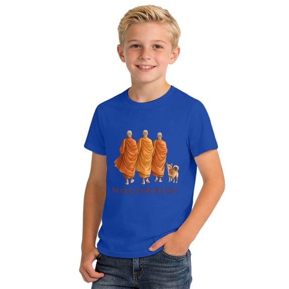 Boy Shirt , 4t Boys Shirts , Boys Outfits,Cute Graphic Print Soft Short Sleeve Tee For Boys Casual Comfortable Daily Play Kids Tops