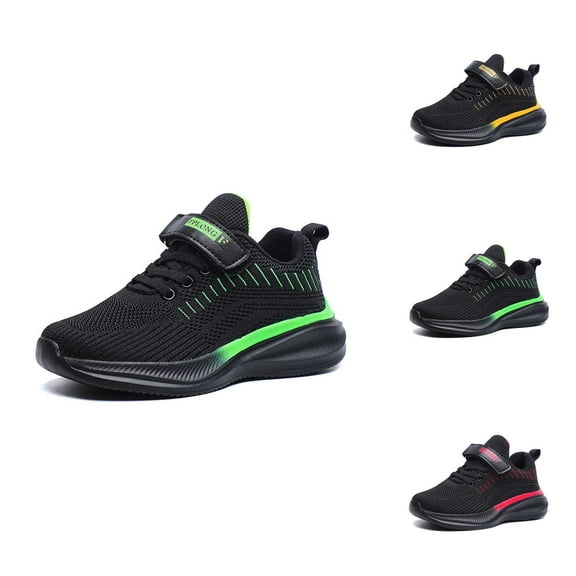 Boy Shoes Boys Sneaker Boys Sneakers Breathable Children's Sports Shoes Soft Sole Running Shoes For Boys School Kids Athletic Footwear