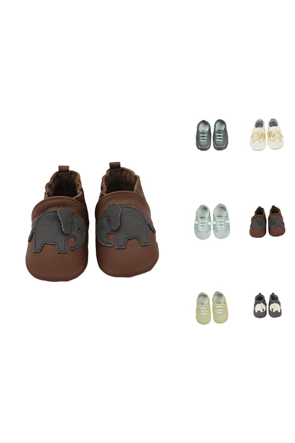 Boy Shoes Boys Sneakers Crawling Shoes Baby First Walking Shoes Girls Boys Slippers Crawling Shoes Baby Shoes Soft Leather With Suede Soles Leather Shoes Toddler（0 2 Years）