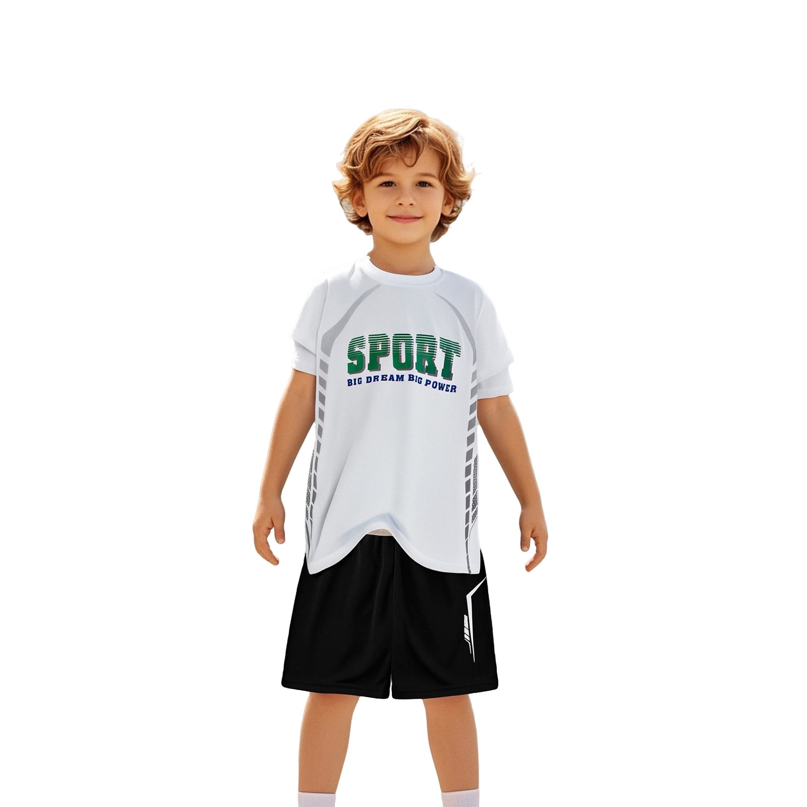 Boy Shirt-Short Set main image 1