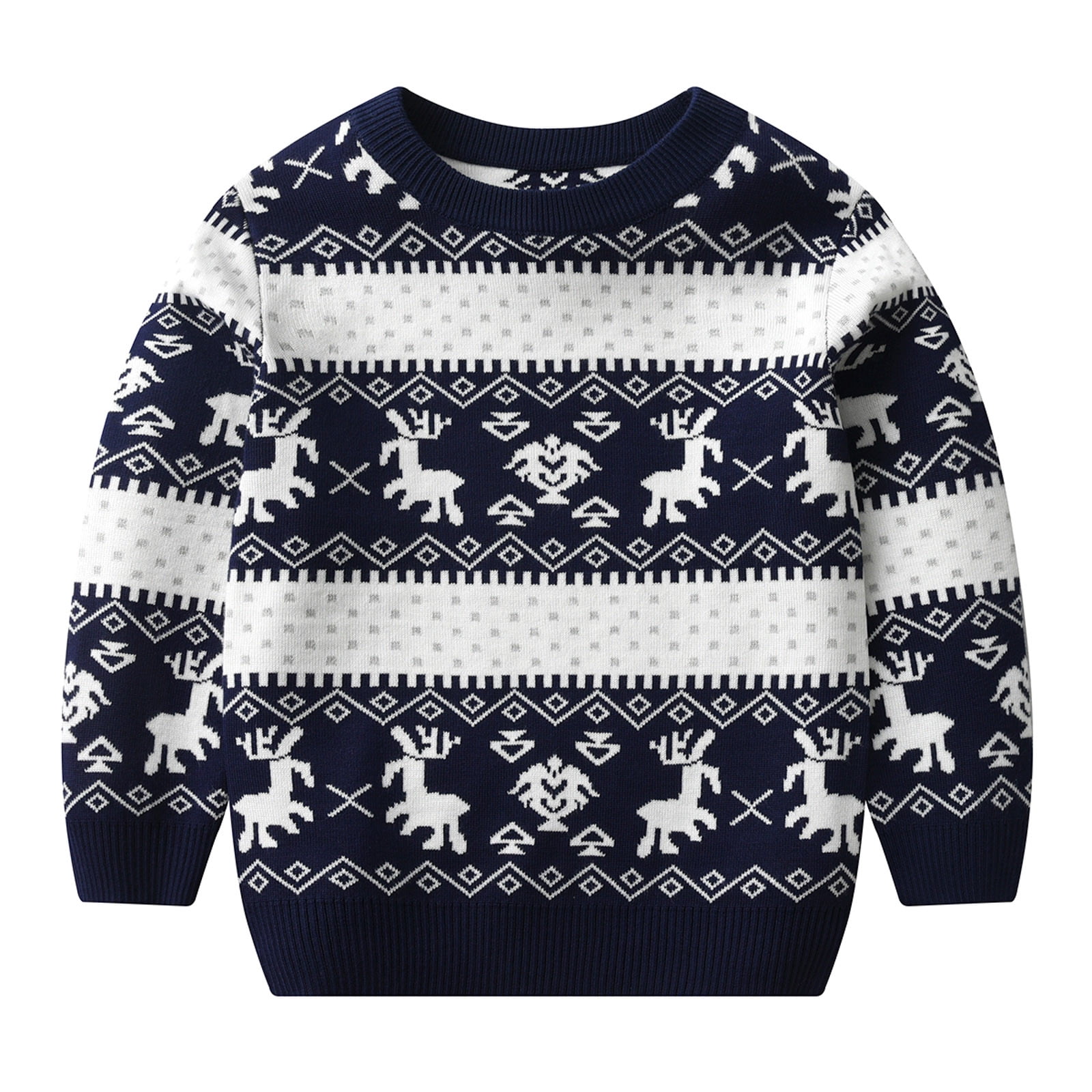 Boy Sweater Size 6 Toddler Christmas Boys Girls Winter Long Sleeve