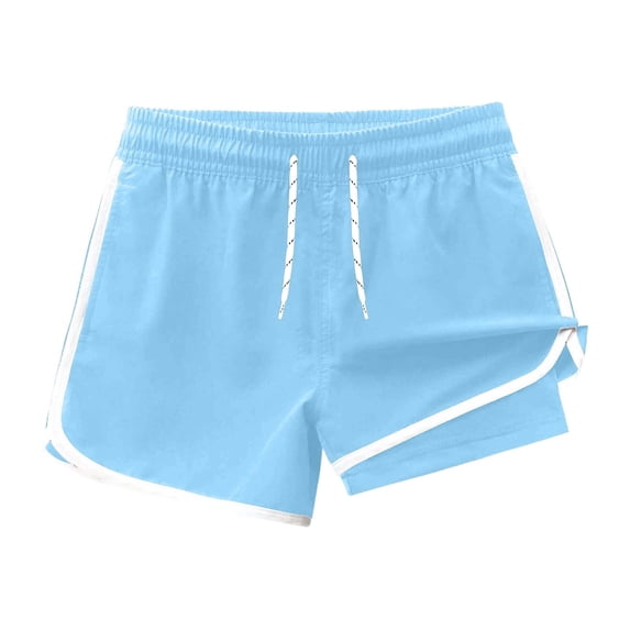 Boy Swim Trunks with Compression Liner Kids Stretch Swim Shorts Quick Dry Beach Swimsuit Boys Shorts Size 10-11 Years