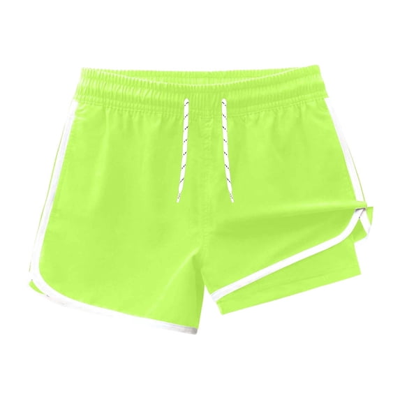 Boy Swim Trunks with Compression Liner Stretch Swim Shorts Quick Dry Beach Swimsuit Boys Shorts Size 12-13 Years