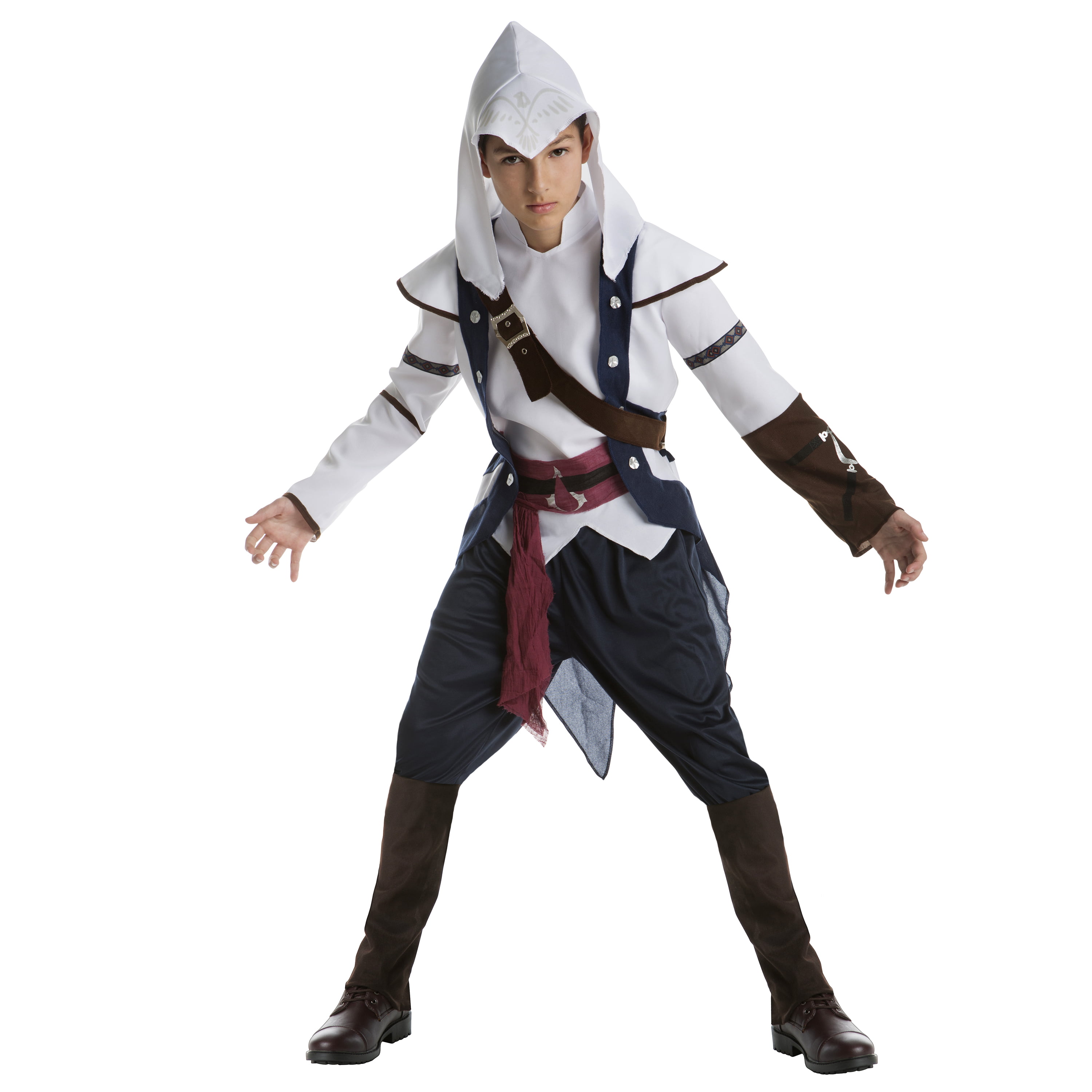 Boy Teen Assassin's Creed Connor Medium Halloween Dress Up / Role