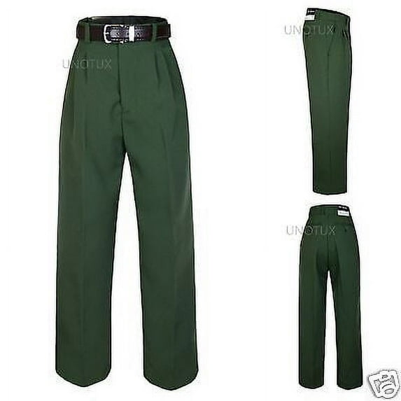 Boy Toddler Kid Teen Formal Wedding Party Suits School Uniform Green Pants 2T-20