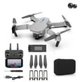 thumbnail image 1 of Boy Toys Age 8-10 Years Old - Drone with 1080P HD FPV Camera Remote Control Toys Gifts for Boys Girls with Altitude Hold Headless Mode Start Speed Adjustment, White, 12.5x8.1x5.3cm(4.9x3.2x2.1in), 1 of 9