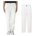 thumbnail image 1 of Boy Uniform Pants Pull On Chino Pants with Pockets Straight Pants Boy Beige Uniform Pants Back To School Clothes for Boys Boys Pants Size 15-16 Years, 1 of 5