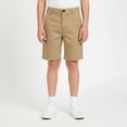 thumbnail image 1 of Boy Uniform Shorts with Pockets Straight Pants Casul Kids Khaki Uniforms for Boys Back To School Clothes Kids Shorts Boys, 1 of 7