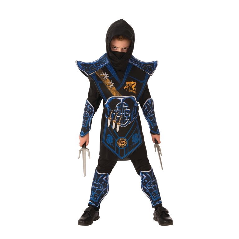 Sub-Zero Costume Adult Mortal Kombat Ninja Halloween Fancy Dress