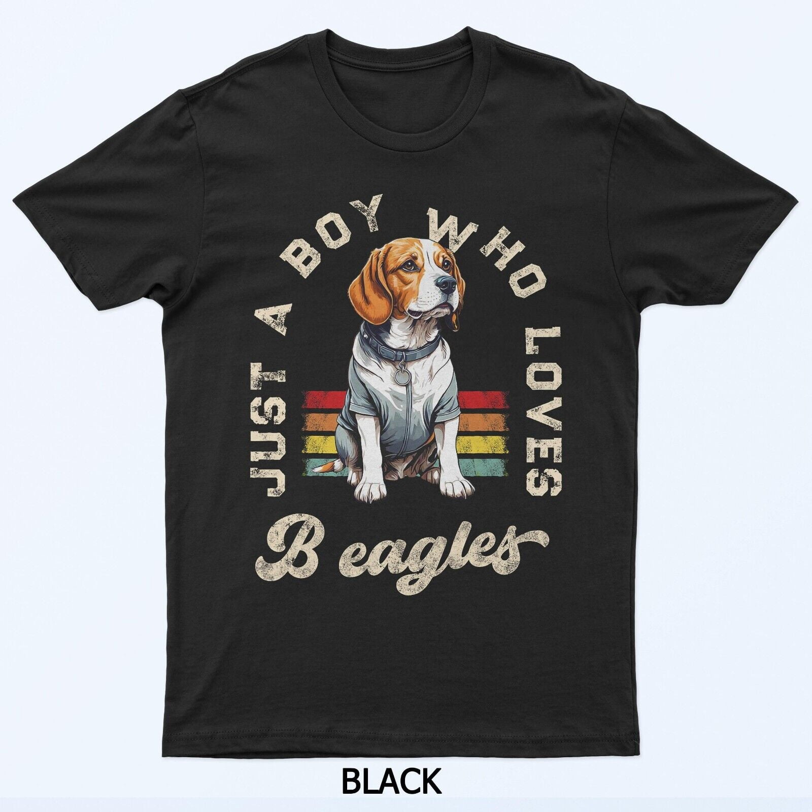 Boy Who Loves Beagles Funny Dog Breed Lover Owner Graphic Shirt boy-who-loves-beagles-funny-dog-breed-lover-owner-graphic-shirt