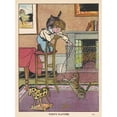 thumbnail image 1 of Boy With Cats 1901 Poster Print By Mary Evans Picture Libraryarthur Rackham (24 X 36), 1 of 3