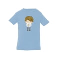 thumbnail image 1 of Boy With Pet Fish T-Shirt Toddler -Image by Shutterstock,  3 Toddler, 1 of 4
