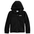 thumbnail image 1 of Boy's 4-7 Columbia Steens Mountain Hoodie Fleece Full Zip Jacket Color: Black Size: L(14/16), 1 of 2