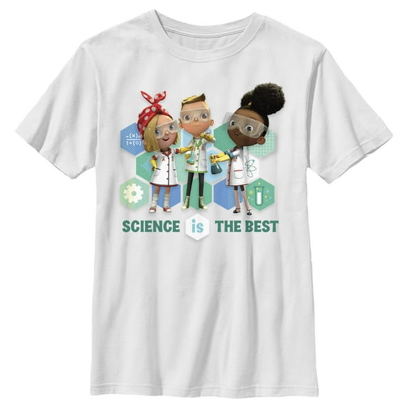 Boy's Ada Twist, Scientist Together Graphic Tee White Large