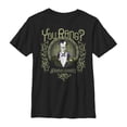 thumbnail image 1 of Boy's Addams Family Lurch You Rang  Graphic Tee Black Large, 1 of 4