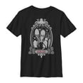 thumbnail image 1 of Boy's Addams Family Wednesday Octopus Portrait  Graphic Tee Black X Large, 1 of 4