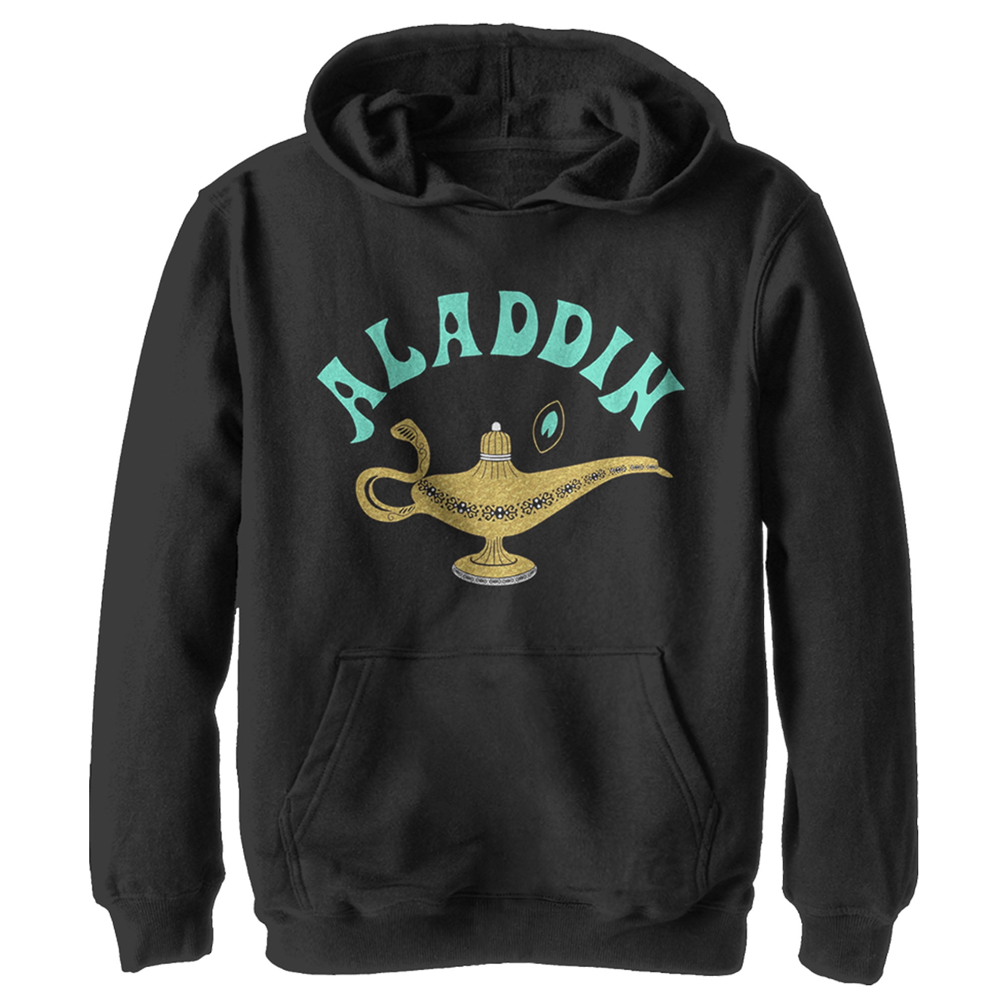 Boy s Aladdin Dream Woman Pull Over Hoodie Black Small Walmart