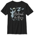 thumbnail image 1 of Boy's Aladdin Unleash the Genie  Graphic Tee Black X Small, 1 of 4