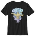 thumbnail image 1 of Boy's Aladdin Vintage 3 Wishes  Graphic Tee Black X Small, 1 of 4