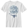 thumbnail image 1 of Boy's Aladdin Woman of Many Dreams Lamp Graphic Tee White X Large, 1 of 4