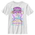 thumbnail image 1 of Boy's Alice in Wonderland Curiouser and Curiouser  Graphic Tee White Large, 1 of 4