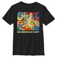 thumbnail image 1 of Boy's Alice in Wonderland Did Someone say Party  Graphic Tee Black Medium, 1 of 5