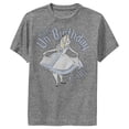thumbnail image 1 of Boy's Alice in Wonderland Happy Un-Birthday To Me Performance Graphic Tee Charcoal Heather X Large, 1 of 4
