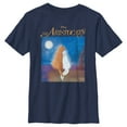 thumbnail image 1 of Boy's Aristocats Duchess and O'Malley Night Sky Graphic Tee Navy Blue Large, 1 of 4