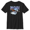 thumbnail image 1 of Boy's Avatar: The Way of Water Retro Tulkun Logo Graphic Tee Black X Small, 1 of 5