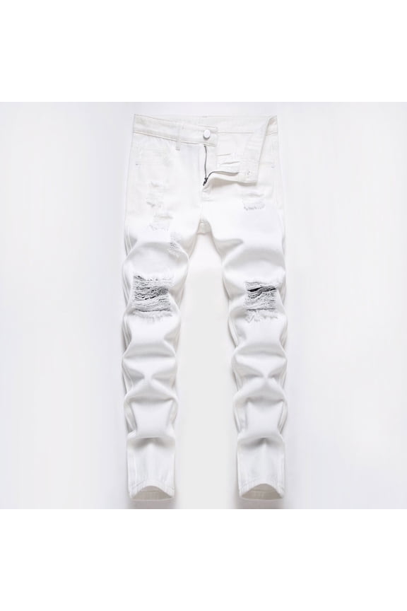 Boy's Hop Street Jeans Casual Vintage Wide Leg Comfortable Kids Boys Pull on Denim Pants with Flap Pocket for Kids