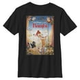thumbnail image 1 of Boy's Bambi Movie Cover Title Poster  Graphic Tee Black Large, 1 of 5