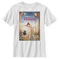 thumbnail image 1 of Boy's Bambi Movie Cover Title Poster  Graphic Tee White Small, 1 of 4