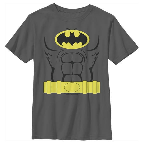 Boy's Batman Dark Knight Halloween Costume Graphic Tee Charcoal X Large