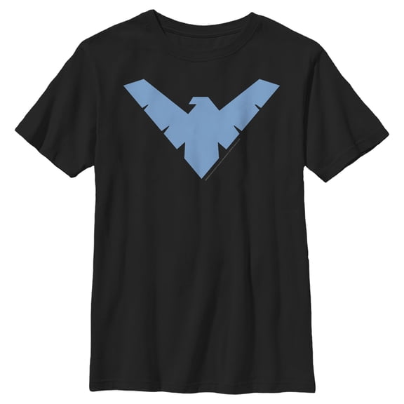 Boy's Batman Nightwing Logo Graphic Tee Black X Large