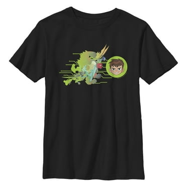Boy's Ben 10 Alien Charge Icon  Graphic T-Shirt