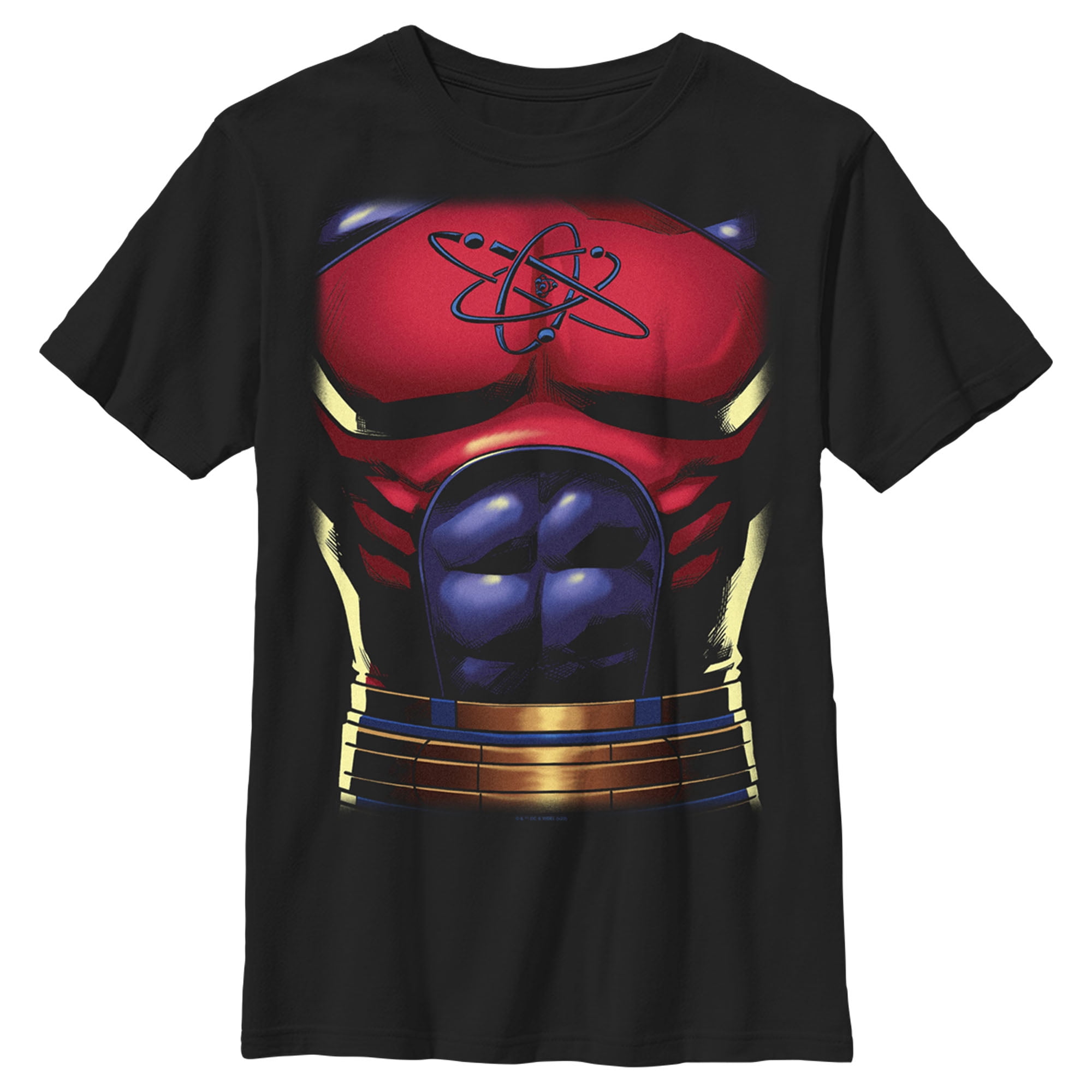 Boy's Black Adam Atom Body Graphic Tee Black Small - Walmart.com