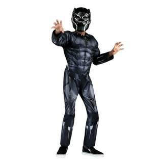  Rubie's Black Panther Child's Costume, Black/Grey, Medium :  Clothing, Shoes & Jewelry