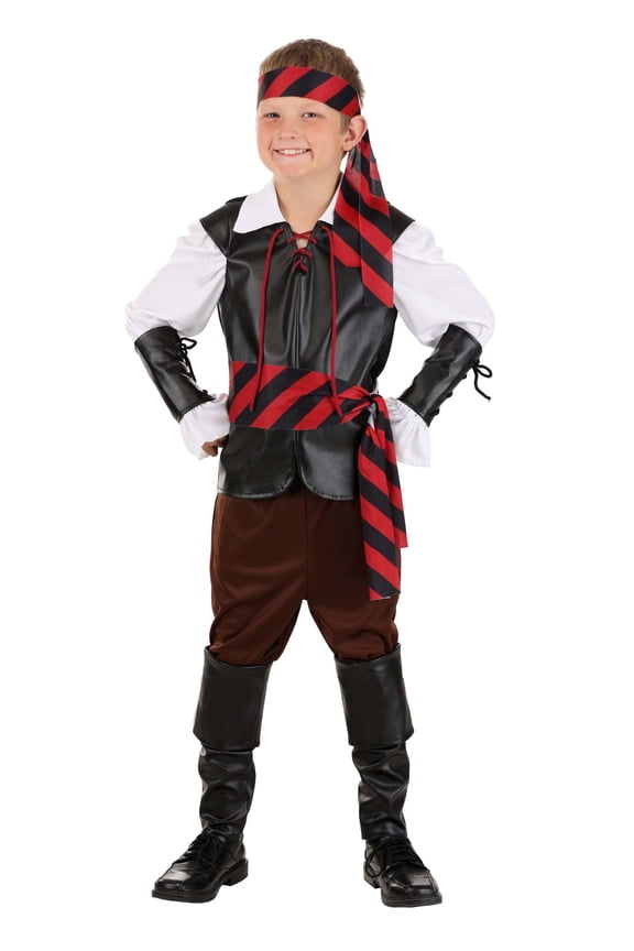 Boy's Budget Pirate Costume